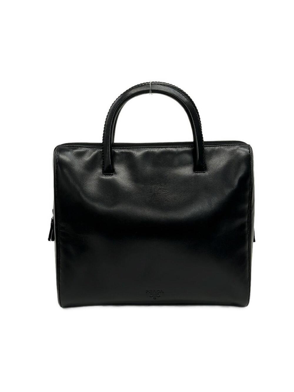 Prada Black Leather Handbag #373568P66B